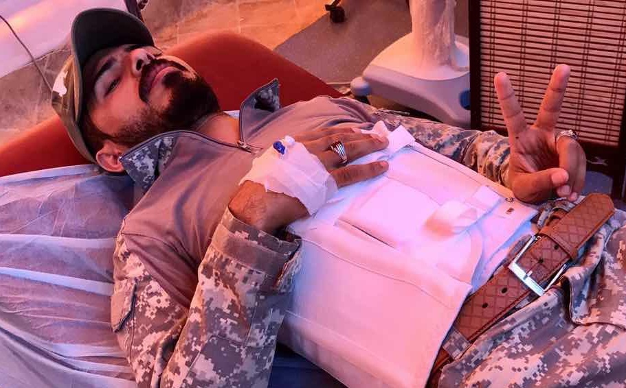 اصابة مراسل قناة كربلاء اثناء مشاركته بغطية عمليات تحرير محيط الحضر غرب الموصل