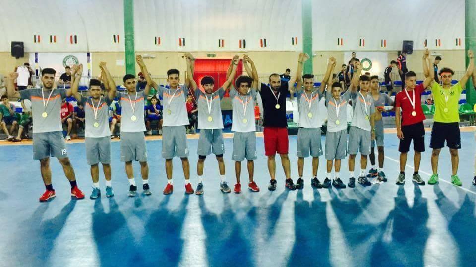 كرة يد ميسان للمواهب تحقق بطولة النصر بعد تغلبها على بغداد