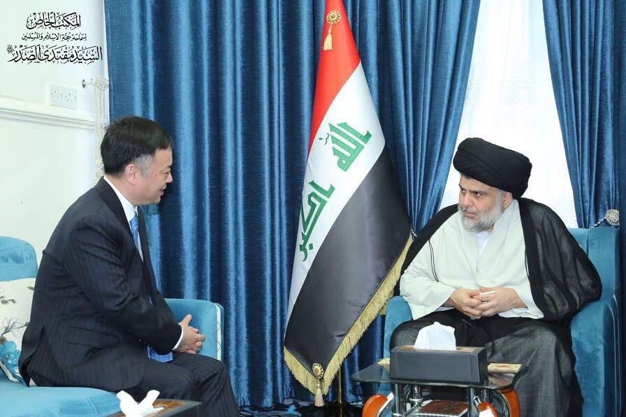 بالصور:السيد الصدر وسفير الصين لدى العراق يؤكدان اهمية الاستعداد لمرحلة ما بعد داعش بالمصالحة والتنمية الاقتصادية