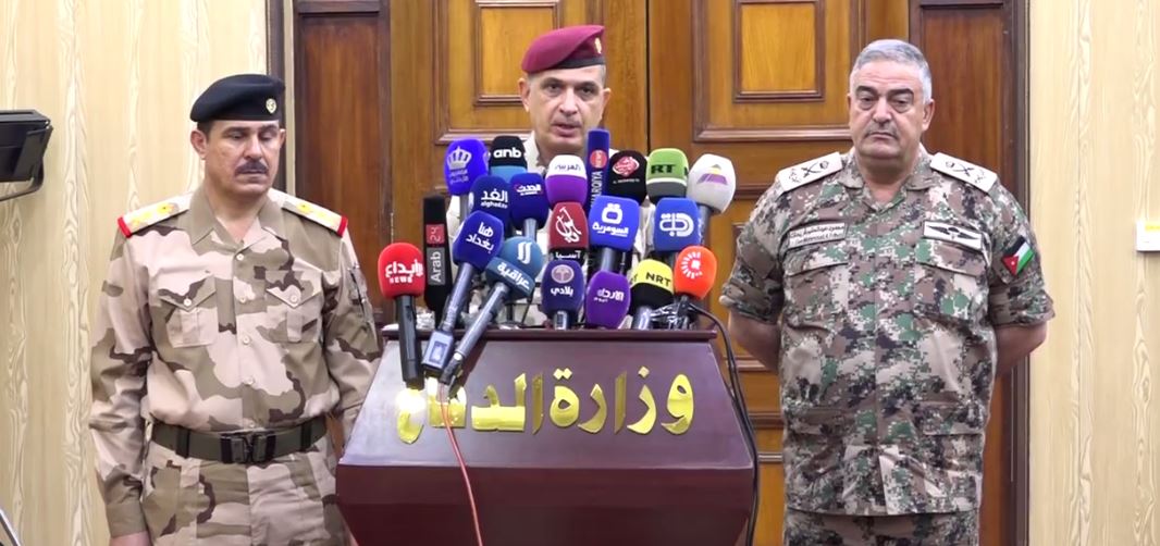 بالفيديو.. رئيس اركان الجيش يناقش مع نظيره الاردني فتح الطريق الدولي