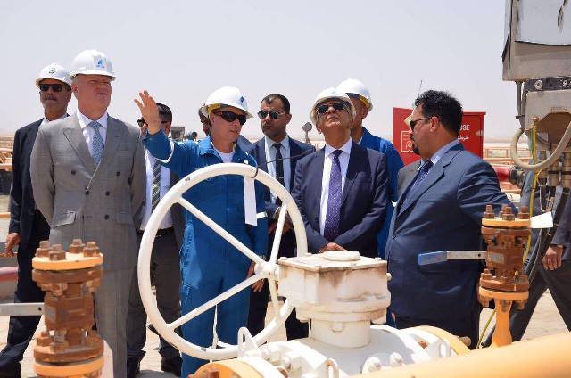 النفط تعلن وصول استثمار الغاز الى 1300 مقمق باليوم نهاية العام