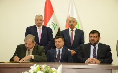 النفط توقع عقدا مع شركة محلية لتجهيز نينوى وصلاح الدين بالكهرباء