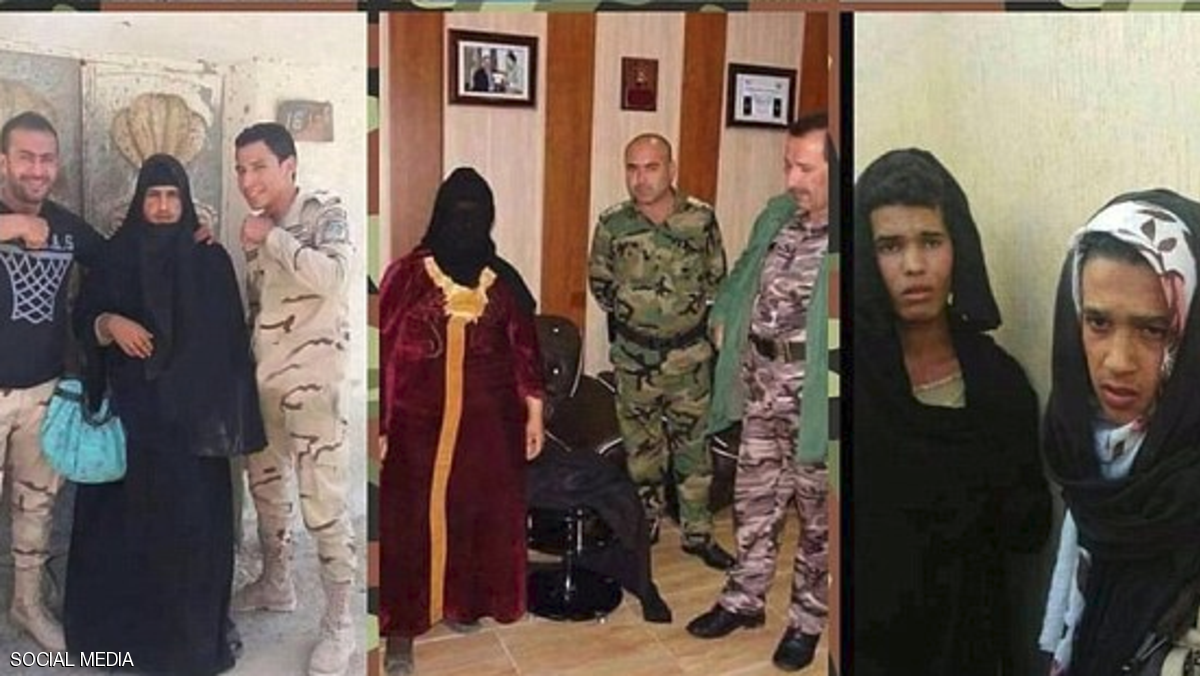 بالصور.. هكذا يهرب الدواعش من الموصل