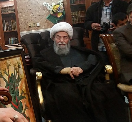 اية الله الكرباسي يحذر من مرحلة مابعد داعش بالعراق ويعتبر الحشد الشعبي ضمان لقوة الجيش العراقي ضد كل التحديات