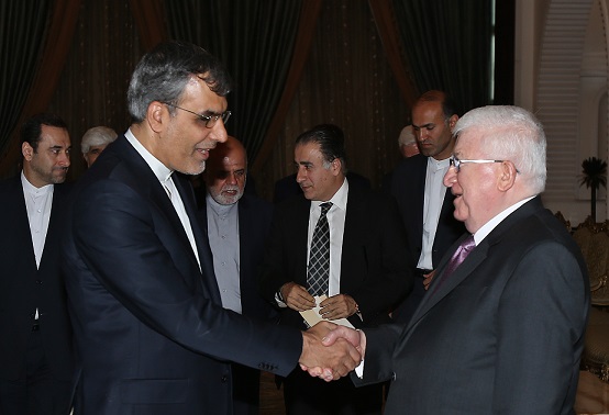 رئيس الجمهورية يتلقى دعوة لحضور مراسم اداء اليمن الدستوري للرئيس روحاني