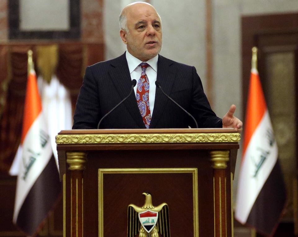 العبادي: الاستفتاء في كردستان غير شرعي ولن نتعامل معه (فيديو)