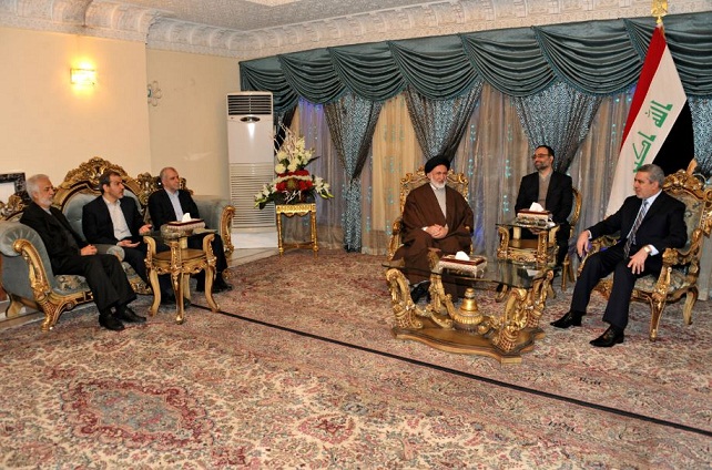 الدكتور الخزاعي يستقبل ممثل المرشد الايراني السيد علي الخامنئي