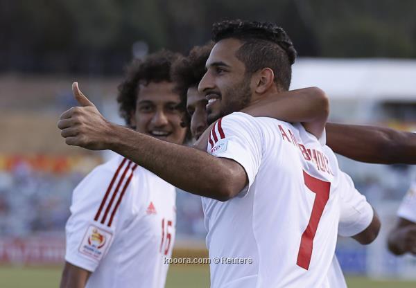 النيران الصديقة تمنح الإمارات الفوز على البحرين في المجموعة الثالثة بنهائيات كأس آسيا.