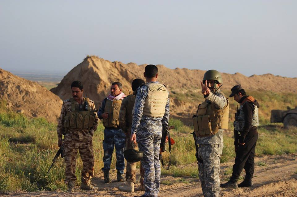 اصابة مدير مركز شرطة عامرية الفلوجة باحباط هجومين انتحاريين بالقضاء