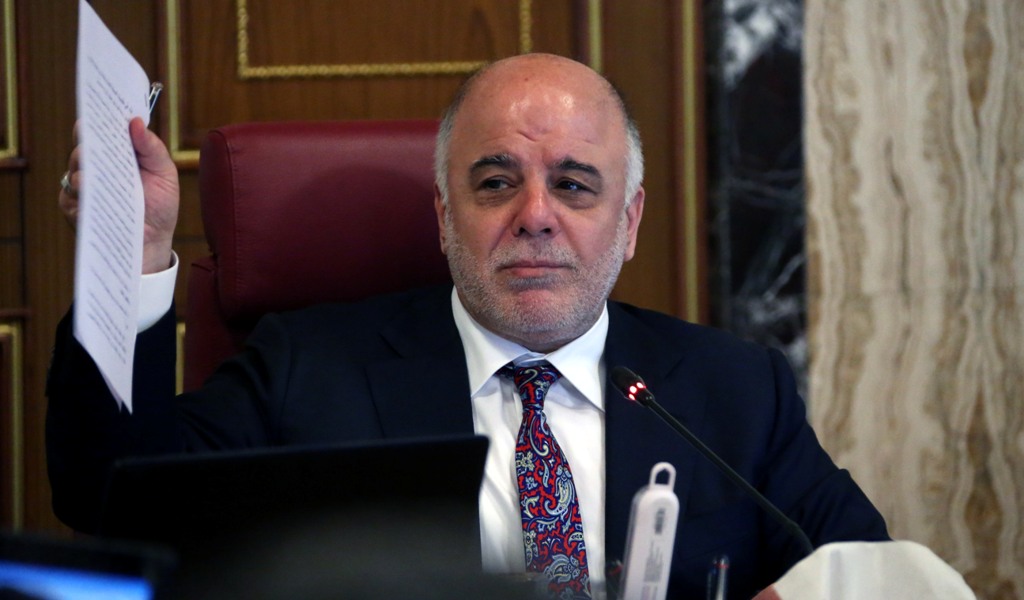 العبادي يكشف سبب تأخر استعادة الحويجة ويتهم الأطراف الكردية