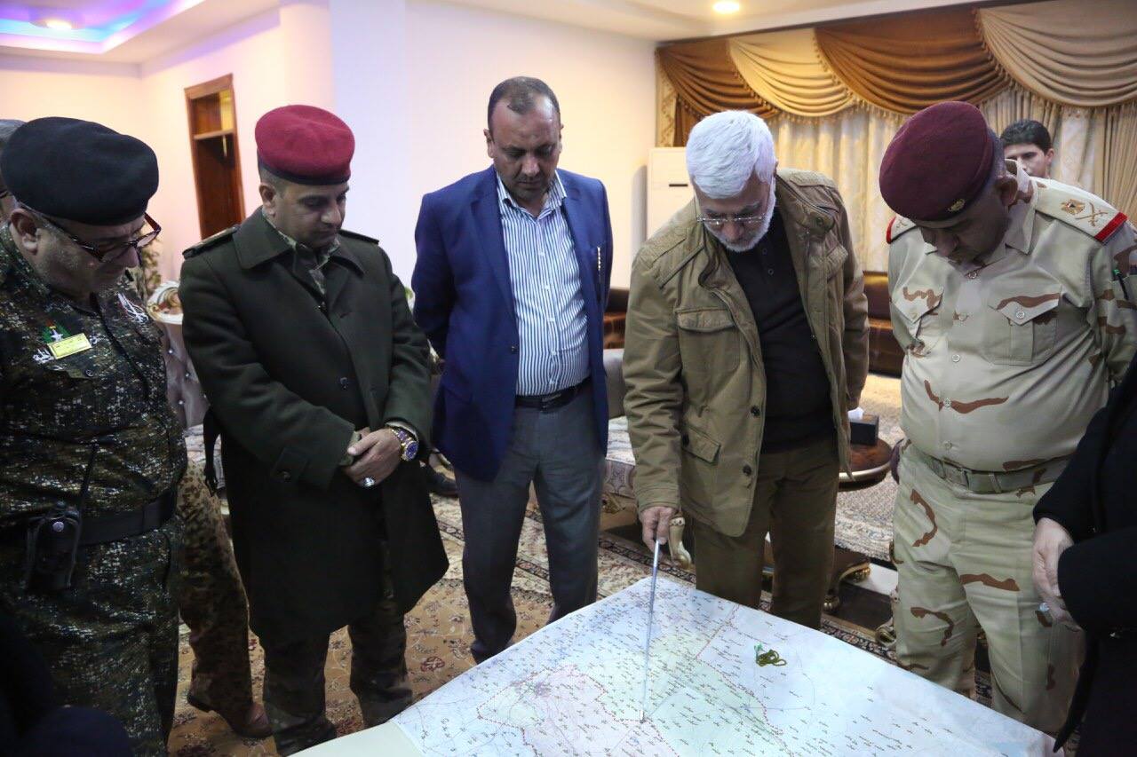 المهندس من النجف يعلن عن تشكيل فوجيين من الحشد الشعبي  لمسك البادية الغربية للمحافظة