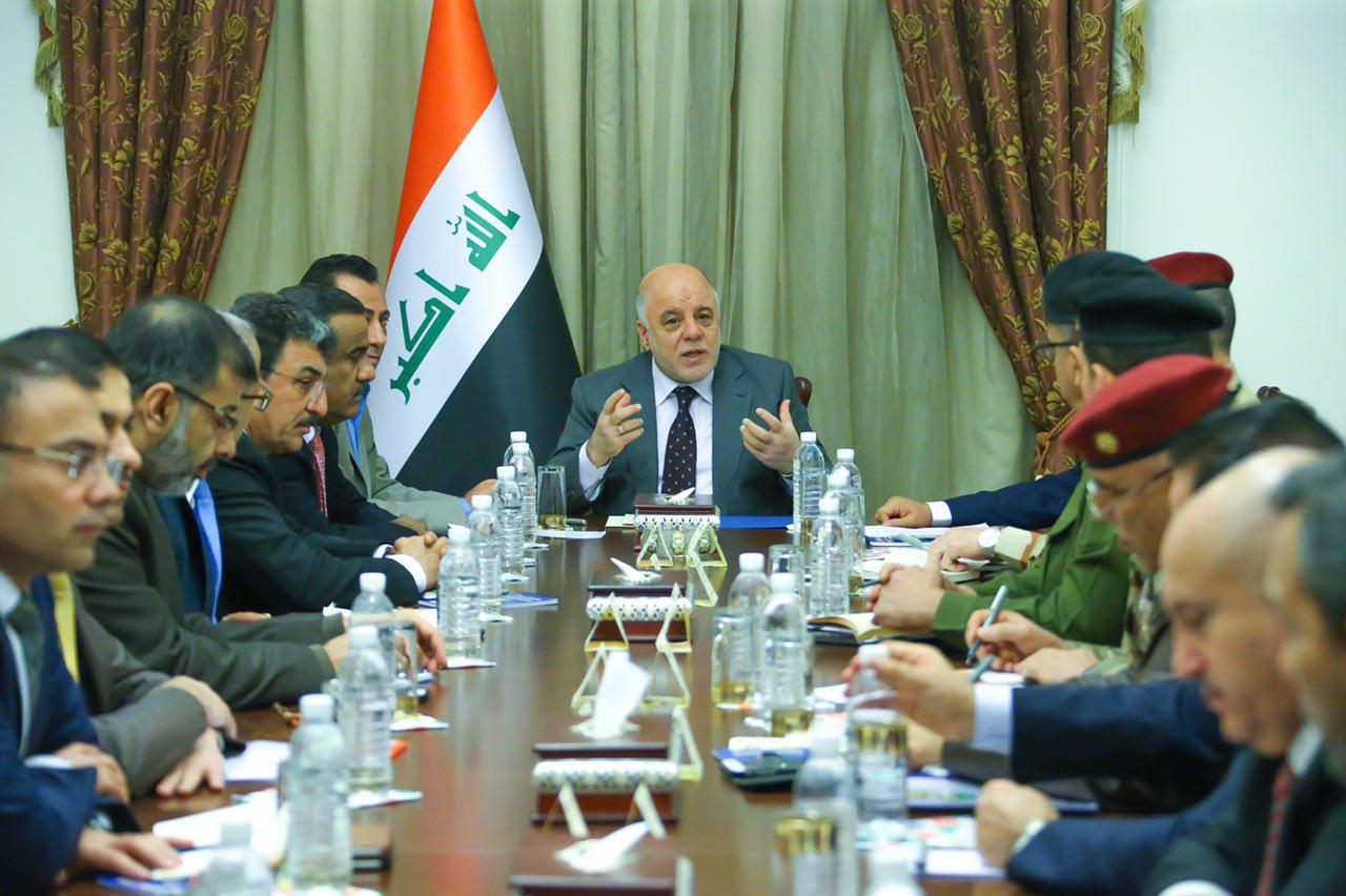 رئيس الوزراء يعقد اجتماعاً مع الامن والدفاع النيابية