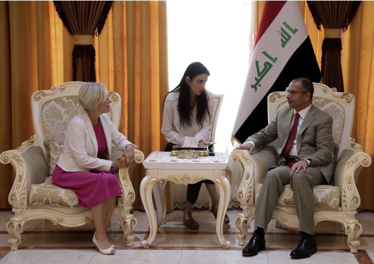 رئيس البرلمان يؤكد أهمية الدعم الدولي للقضاء على "داعش"