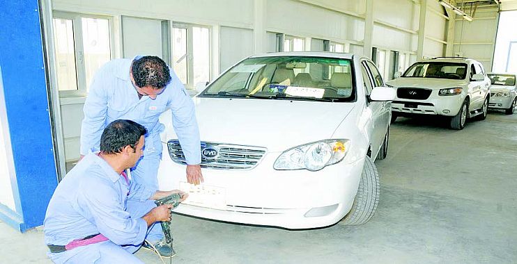 المرور تستعد لتسلم 500 ألف لوحة سيارة جديدة