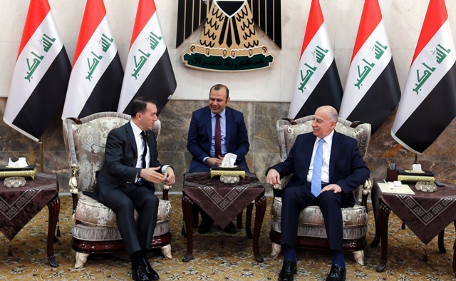 النجيفي يؤكد للسفير التركي ضرورة السيطرة على انفلات بعض الميليشيات التي تعمل خارج ارادة الدولة