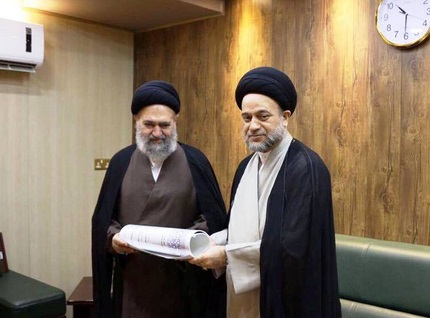 رئيس ديوان الوقف الشيعي يتسلم التصاميم الهندسية الكاملة للعتبة العسكرية المقدسة