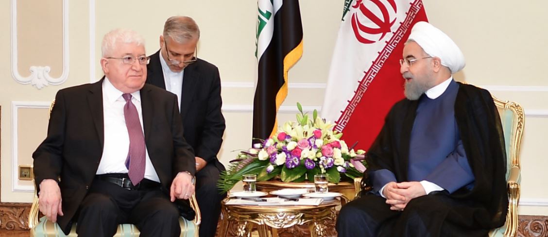 بالفيديو.. روحاني يبدي لمعصوم رغبة بلاده بتطوير التعاون مع العراق وتسهيل منح الفيزا
