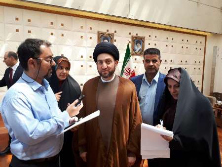 الحكيم يدعو من طهران الى مواصلة الدعم الایراني للعراق