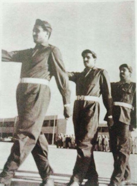 بالصور.. الملك سلمان يتدرب في الجيش المصري
