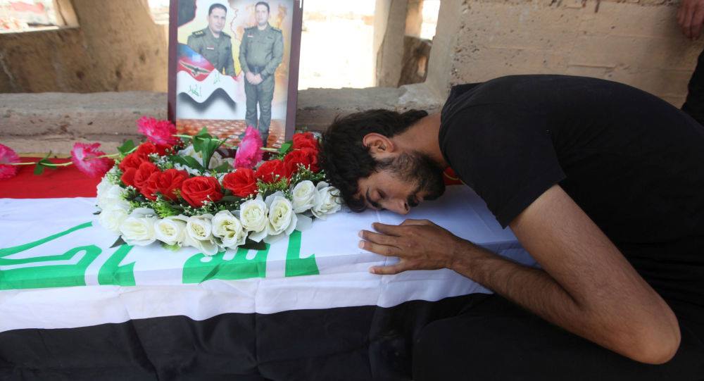 محافظة البصرة تستقبل (9)شهداء من ابطال الحشد الشعبي الذي طالهم القصف الأمريكي مساء امس