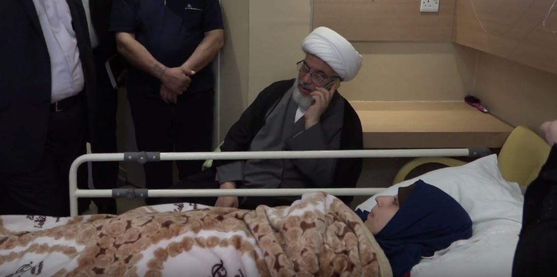 بالفيديو.. العتبة الحسينية تتبنى علاج امرأة موصلية خارج العراق بعد هروبها من داعش