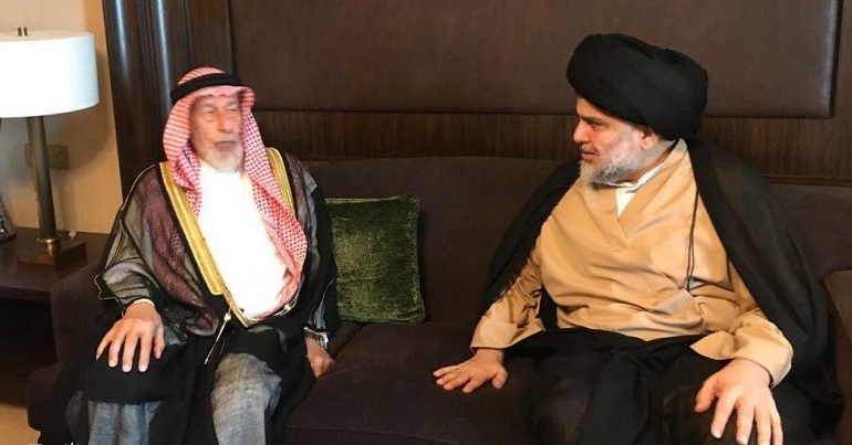 الصدر يلتقي الداعية احمد الكبيسي في الامارات