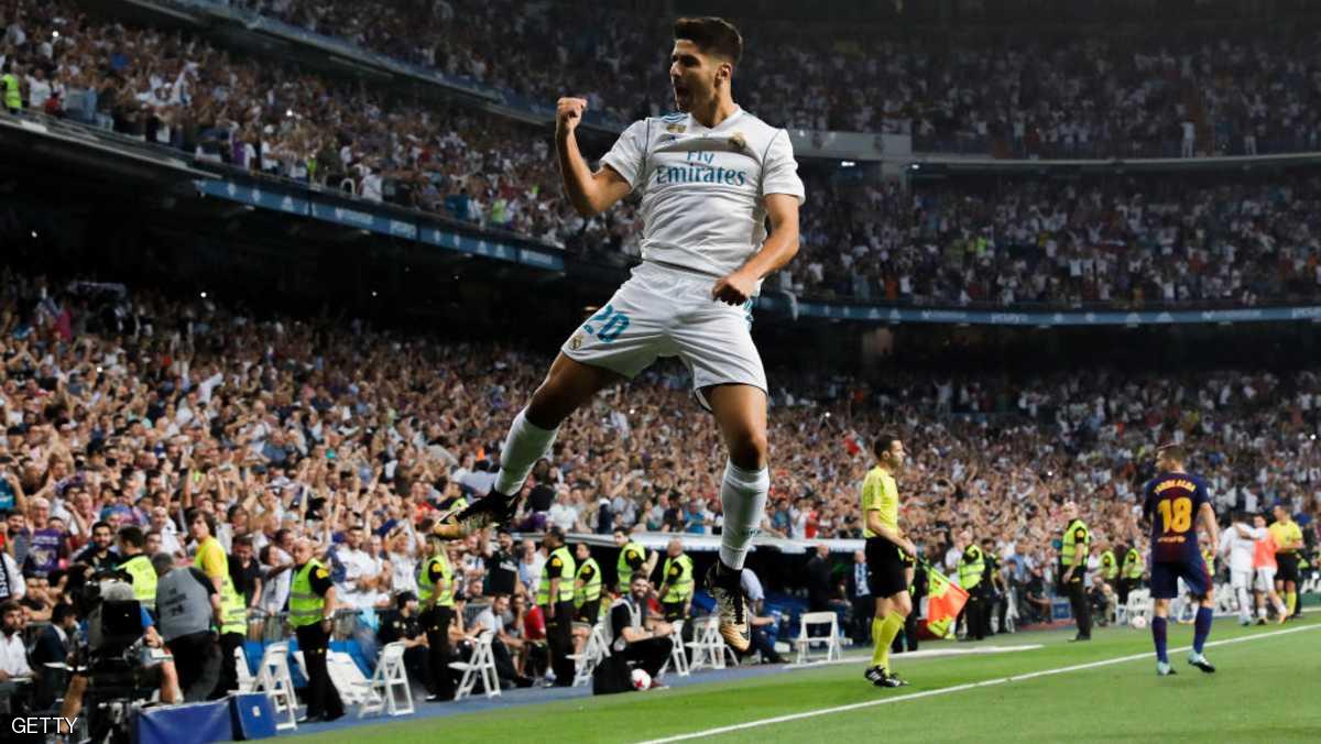 أقدام أسينسيو تلقن برشلونة درسا قاسيا في السوبر الإسباني