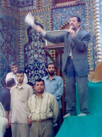 الشيخ اكرم الزبيدي يفضح الفاسدين من على منبر الصحن الحسيني