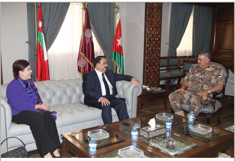 وزير الدفاع العراقي يصل الاردن