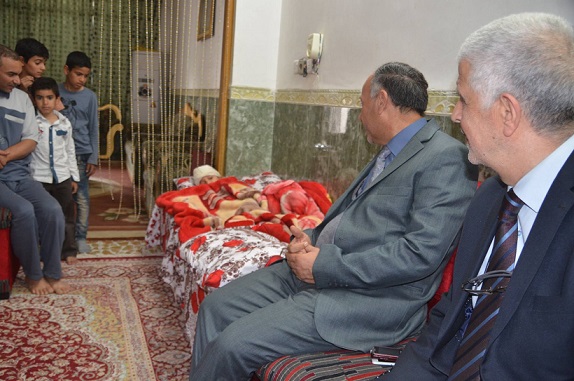 تربية كربلاء تحقق في حادث سقوط مروحة سقفية على تلميذة في احدى المدارس