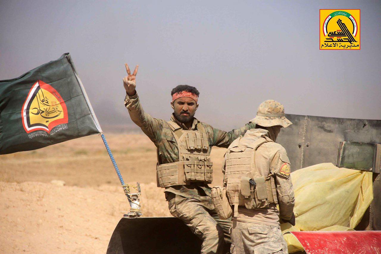 خلية الاعلام الحربي تنفي وجود انسحاب للحشد الشعبي من معركة تلعفر