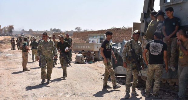 القوات الامنية تسطير شارع "السايدين" القريب من قلعة تلعفر الاثرية