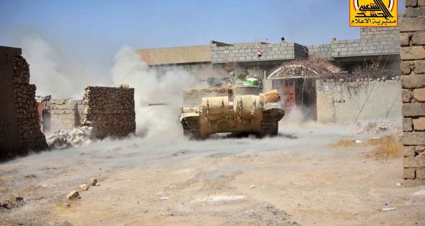 تحرير حي المعلمين ومركز شرطة السراي في تلعفر