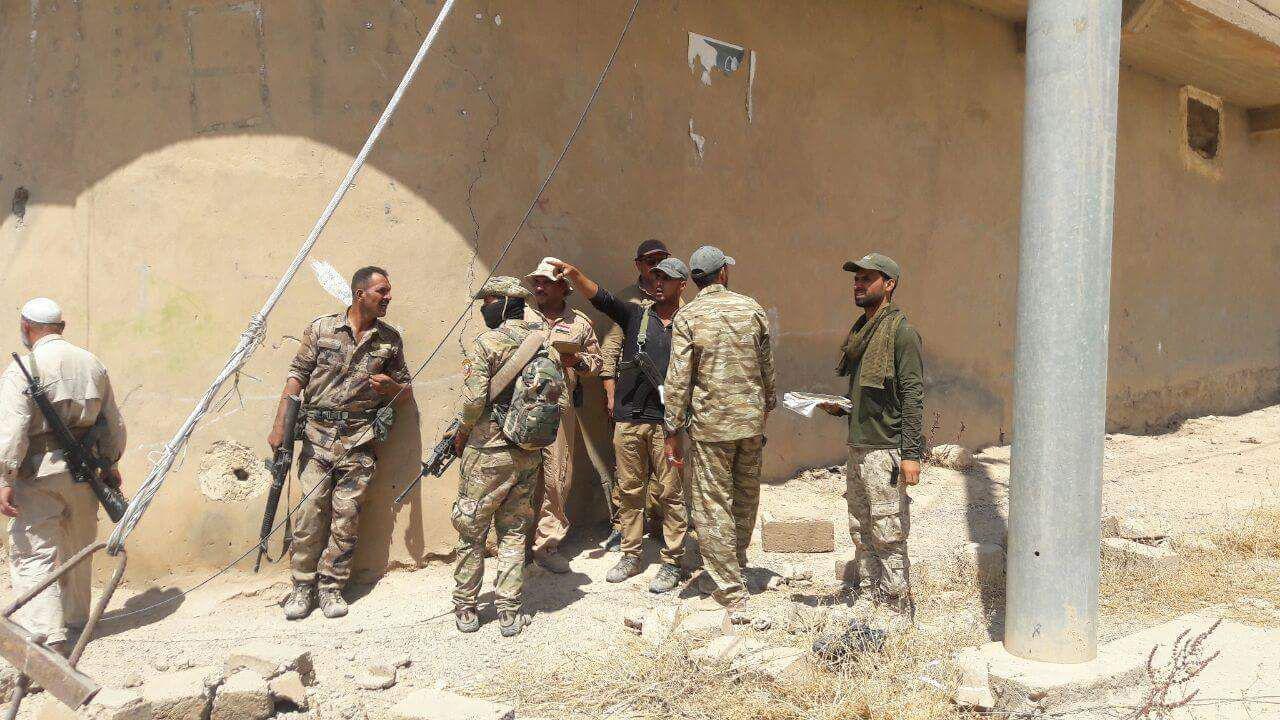 بالفيديو.. حرب شوارع شرسة تخوضها قوات الحشد الشعبي وسط تلعفر