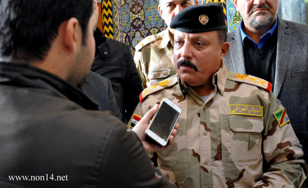 قائد القوات البرية: قضاء تلعفر بقبضة اليد