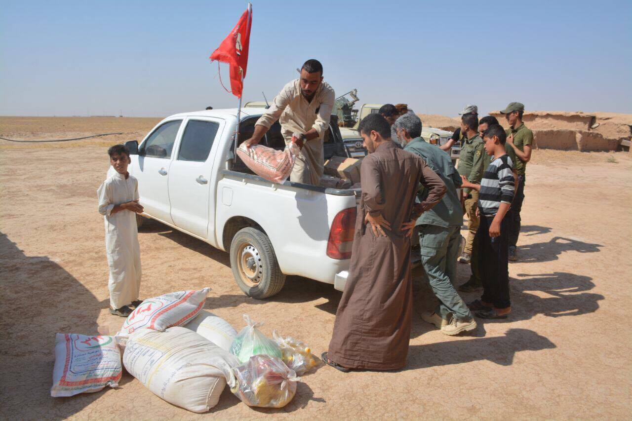 لواء 13: لولا مواكب الدعم اللوجستي لما استمر الحشد الشعبي في انتصاراته