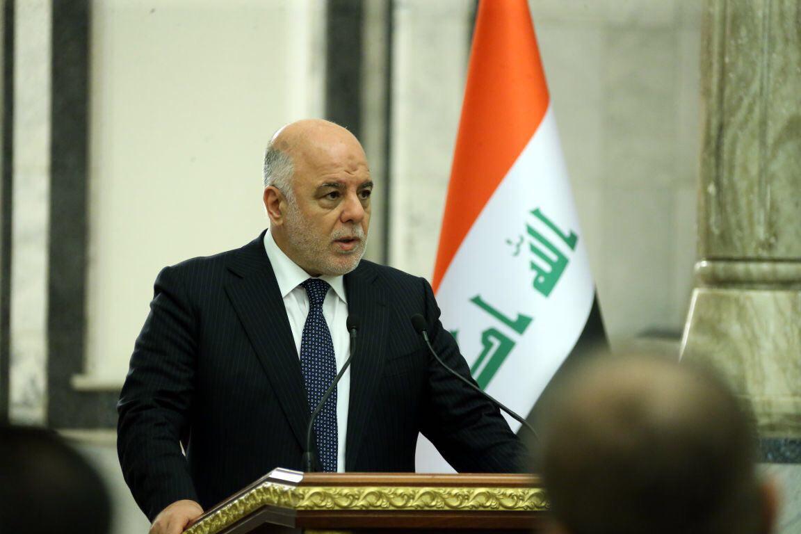 رئيس الوزراء يهنئ بـ"الانتصار الكبير" في تلعفر ويعد العراقيين بالقضاء على "داعش" قريباً