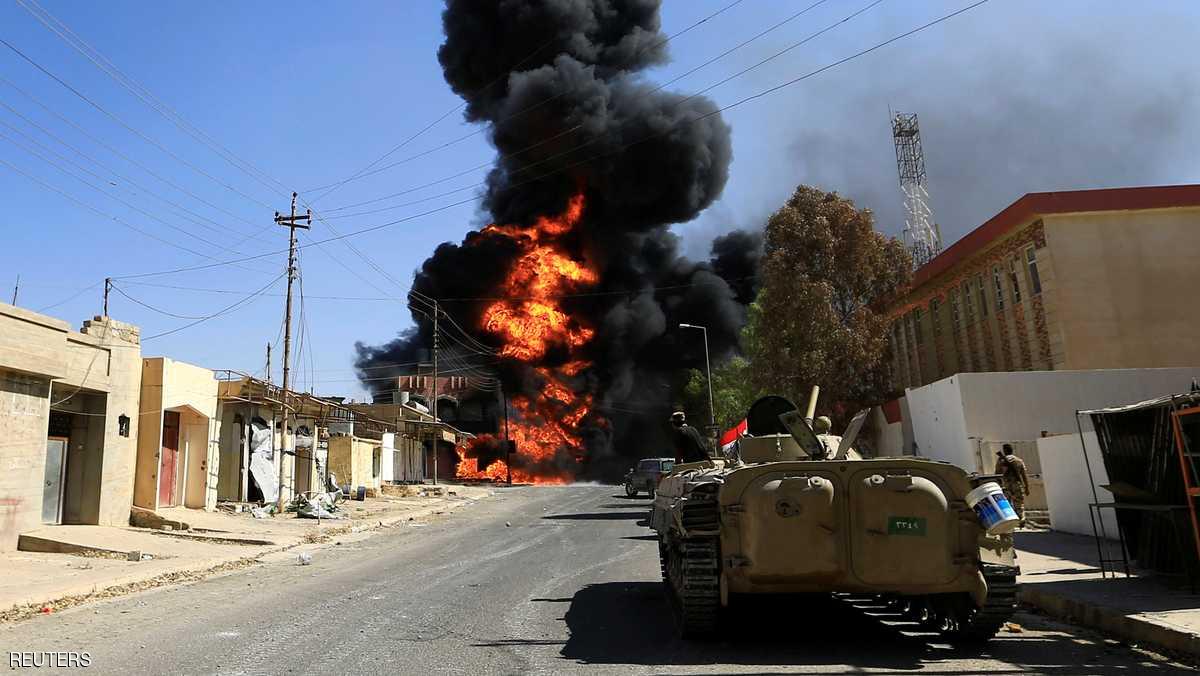 معارك عنيفة في العياضية شمالي تلعفر