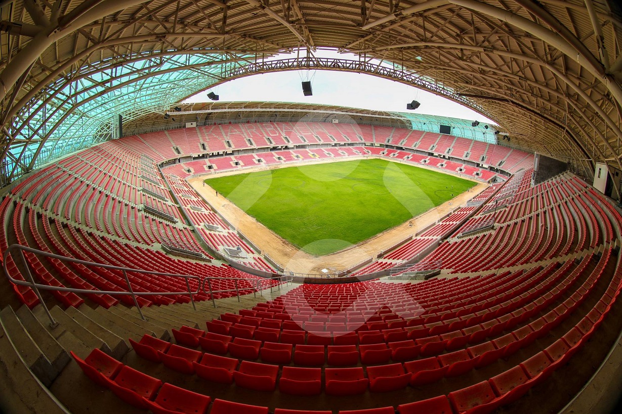 بالصور:ملعب كربلاء الدولي قبل افتتاحه رسميا