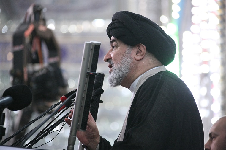 ممثل المرجع السيستاني :طريق المحاباة والاثر والمجاملات في تعيينن المسؤولين تجتمع فيهما (شعب الجور والخيانة)