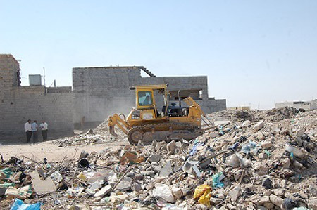 كربلاء انتشار الاف الاطنان من النفايات في الاحياء السكنية