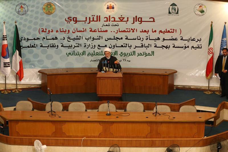 حمودي ينتقد الحكومة لفشلها في قضية توفير الابنية المدرسية