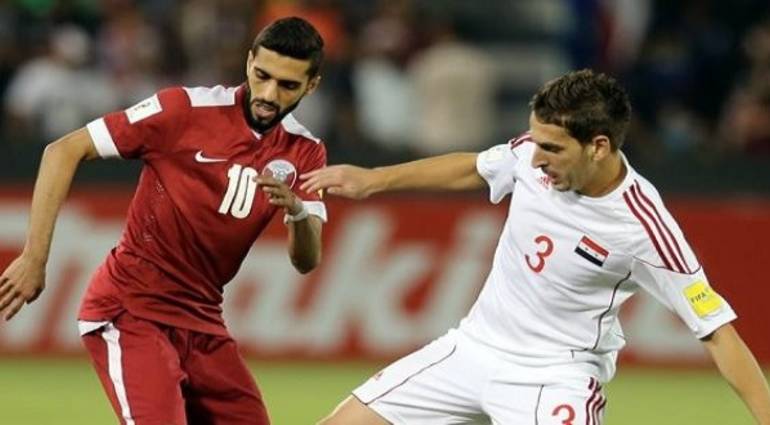 سوريا تحطم آمال القطريين في الذهاب إلى مونديال موسكو