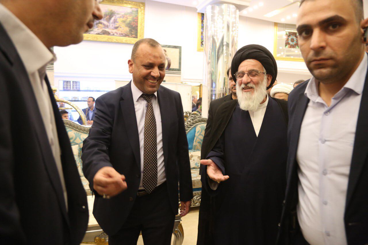 محافظ النجف يستقبل رئيس تشخيص مصلحة النظام الإيراني
