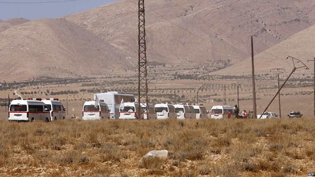 البنتاغون: قافلة داعش تحت المراقبة