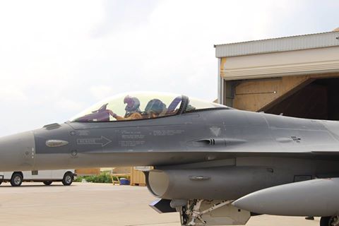 استشهاد طيار عراقي اثر تحطم طائرته نوع F16 في الولايات المتحدة