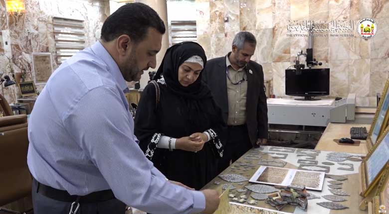 وفد اكاديمي مصري يزور كربلاء ويطلع ميدانيا على مخطوطات ثمينة