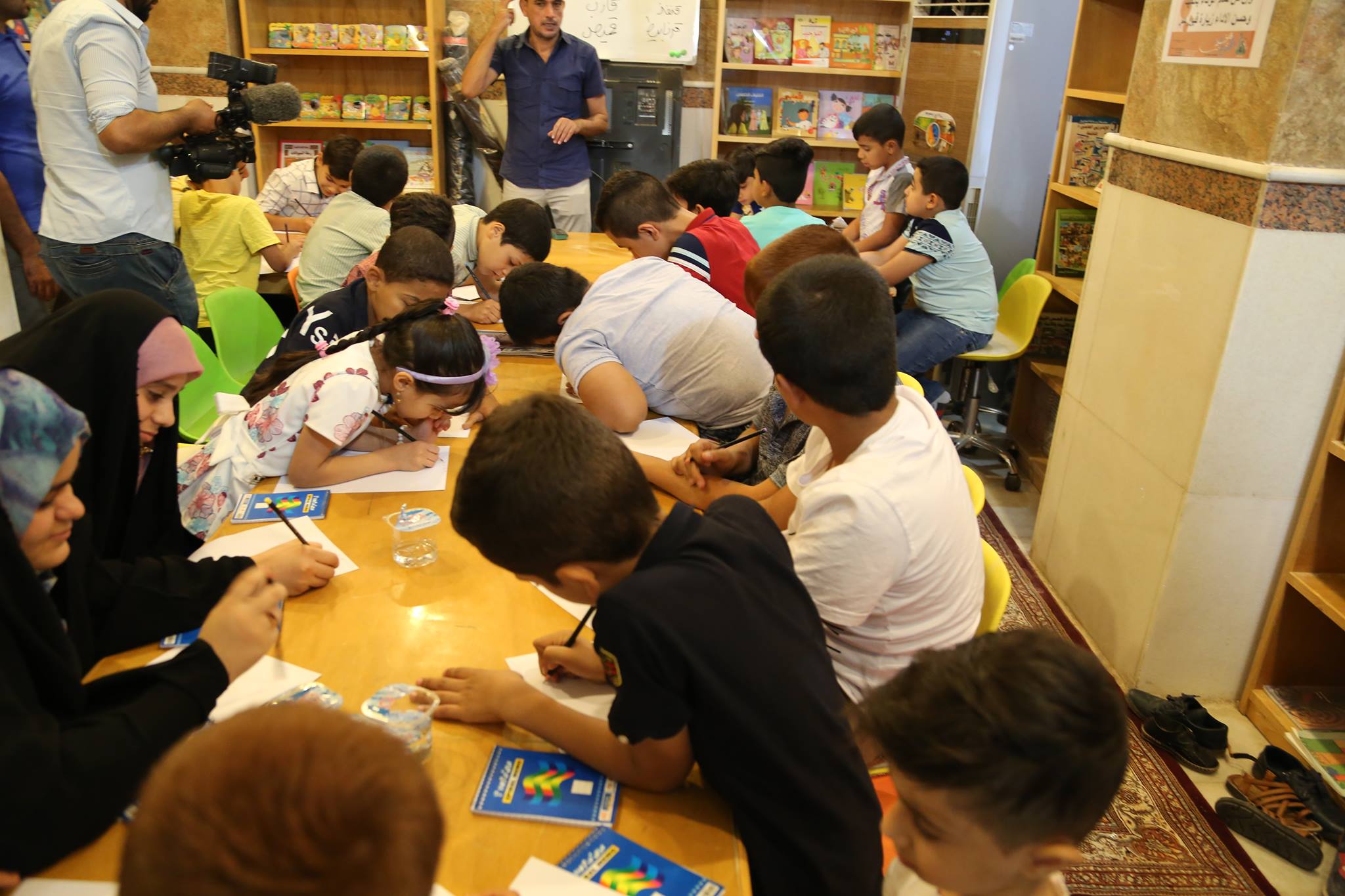 كربلاء:العتبة الحسينية تختتم ورشة كتابة القصة للأطفال
