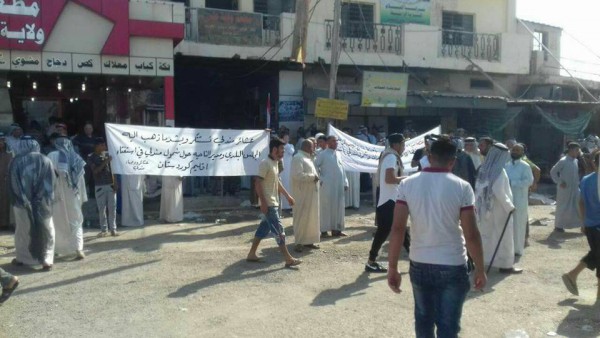 فصيل مسلح يطوق مجلس ناحية مندلي ويطالب اعضاءه بالاستقالة
