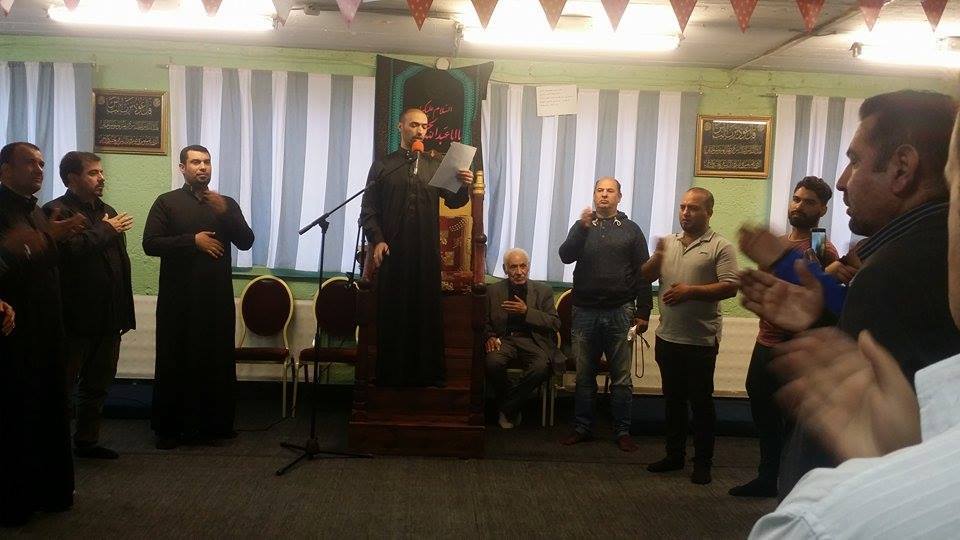 مجلس عزاء في فلندا على ارواح الشهداء في الكاظمية والصدر وبلد (مصور)